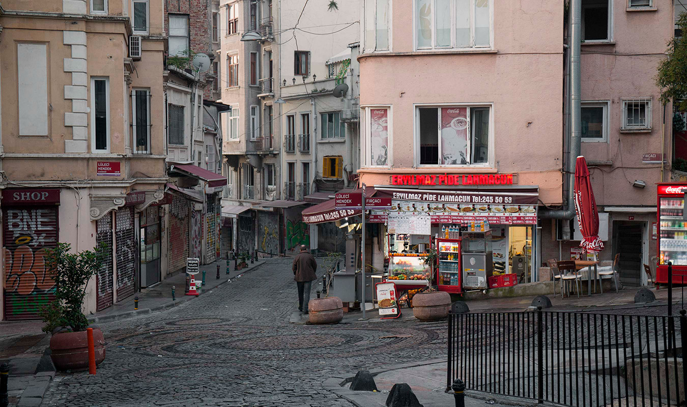Foto del barrio de Beyoglu en Estambul