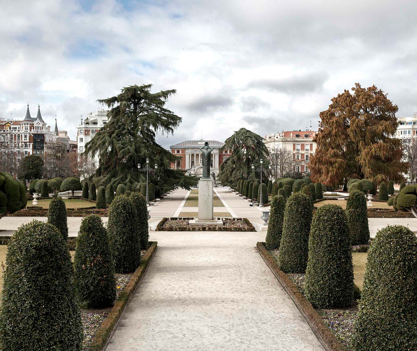 Foto de los jardines del Retiro en Madrid